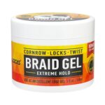 AllDay Locks Braid Gel Extreme Hold - Braiding Gel for Cornrows, Locks, & Twisting, Moisturizing Edge Control for Women & Men, Natural Formula for Extreme Hold - 5 oz - Image 8