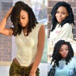 Authentic Synthetic Hair Crochet Braids Butterfly Locs 12" - Image 6