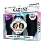 Shake-N-Go Virgin Remy Hair Weave Glossy 3Pcs Spiral Roll