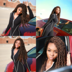 Authentic Synthetic Hair Crochet Braids Distressed Rebel Locs 24" - Image 6