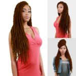 Authentic Synthetic Hair Crochet Braids Distressed Rebel Locs 24" - Image 5