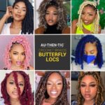 Authentic Synthetic Hair Crochet Braids Butterfly Locs 12" - Image 3