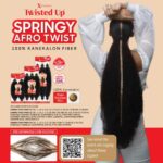 Outre Synthetic Hair Crochet Braids X-Pression Twisted Up 3X Springy Afro Twist 16" - Image 5