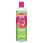 ORS Olive Oil Girls Gentle Cleanse SHAMPOO, CONDITIONER, LEAVE-IN CONDITIONER DETANGLER with Vitamins E5 & E for Dy, Unruly Hair 13 Ounces - Image 8