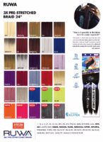 Sensationnel Synthetic Hair Braids X-Pression 3X RUWA PRE-STRETCHED Braid 24 - Image 6