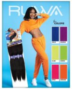 Sensationnel Synthetic Hair Braids X-Pression 3X RUWA PRE-STRETCHED Braid 24