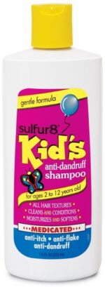 Sulfur 8 Kids Medicated Anti Dandruff Shampoo, 7.5 Ounce - Image 2