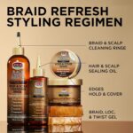 AFRICAN PRIDE CASTOR GEL/ African Pride Black Castor Miracle Hair & Scalp Sealing Oil – Hair Oil with Black Castor, Tea Tree & Soybean Oil for Moisture Lock, Scalp Relief & Growth Support | 6oz - Image 6