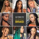 Authentic Crochet Braid B-Easy Pre Stretched Braid 26" (EZ Braid) 90g / Pack color 1 - Image 10