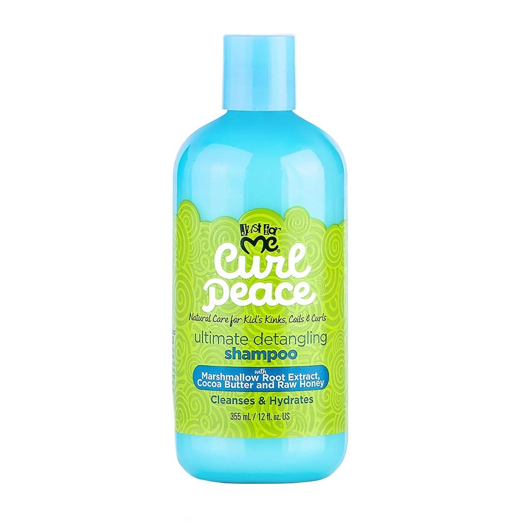 rs=w_1064,h_1064 (1) Just For Me Curl Peace Ultimate Detangling Shampoo - Cleanses & Hydrates, Contains Marshmallow Root Extract, Cocoa Butter & Raw Honey, No Animal Testing, 12 oz - Image 1