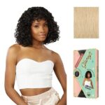 Sensationnel Glamzy Lace Crown Wig - Lizy Glueless Hand Tied CrownArea Synthetic Hair - Image 8