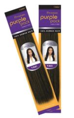 Outre Premium 100% Human Hair Weave PURPLE PACK YAKI - Image 4