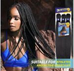 Sensationnel Synthetic Hair Braids X-Pression 3X RUWA PRE-STRETCHED Braid 24 - Image 3