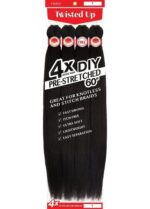 Outre X-Pression Twisted Up Long Length Yaki Straight Style Synthetic Hair Pre-Stretched Braid - DIY PRE-STRETCHED BRAID 50 Inch 4X (MN) - Image 2