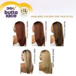 Sensationnel Butta 360 Lace Wigs - Unit 8 Side Wider Parting 360 Degree Lace Glueless Synthetic Preplucked Hairline - Image 10