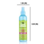 Just For Me Curl Peace 5-In-1 Wonder Spray - Detangles, Nourishes, Heat-Protects, Reduces Frizz, Adds Shine, Contains Flaxseed, Avocado Oil, Castor Oil, No Animal Testing, 8 oz - Image 2