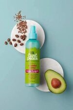 Just For Me Curl Peace 5-In-1 Wonder Spray - Detangles, Nourishes, Heat-Protects, Reduces Frizz, Adds Shine, Contains Flaxseed, Avocado Oil, Castor Oil, No Animal Testing, 8 oz - Image 4