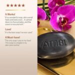 Ambi Cocoa Butter Cleansing Bar, 3.5 Ounce/ Ambi Black Soap Cleansing Bar, Deep Cleansing, Moisturizing Formula with Shea Butter + Vitamin E for Oily & Combination Skin, 3.5 OZ - Image 10