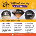 Sensationnel Curls Kinksandco Kinkyedges Wig - Kinky Ringlet Curl 14 inch Y Part Lace Natural Kinkytexture Edged Hairline for Natural 3C to 4C Hair Textures - Image 5