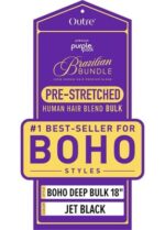 Outre Purple Pack Brazilian - Prestretched Boho Deep Bulk 18" - Image 2