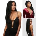 Authentic Crochet Braid B-Easy Pre Stretched Braid 26" (EZ Braid) 90g / Pack color 1 - Image 3