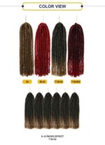 Authentic Synthetic Hair Crochet Braid U Loc Dreadloc Straight 12" - Image 8