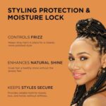AFRICAN PRIDE CASTOR GEL/ African Pride Black Castor Miracle Hair & Scalp Sealing Oil – Hair Oil with Black Castor, Tea Tree & Soybean Oil for Moisture Lock, Scalp Relief & Growth Support | 6oz - Image 3