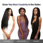 Authentic Crochet Braid B-Easy Pre Stretched Braid 26" (EZ Braid) 90g / Pack color 1 - Image 7