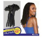 Sensationnel Braids Ruwa Loc Extensions (8"-12") 1B