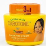 Natural Glow Carrot Moisturizing Cream- Hydrating Face & Body Cream, Even Skin Tone with SPF 10, Daily Use, 300ml