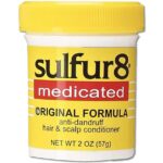 Sulfur8 Medicated Original Formula Anti-Dandruff Hair/ & Scalp Conditioner, 2 OZ & Sulfur 8 Medicated Light Formula Anti-Dandruff Hair & Scalp Conditioner, 2 Ounce
