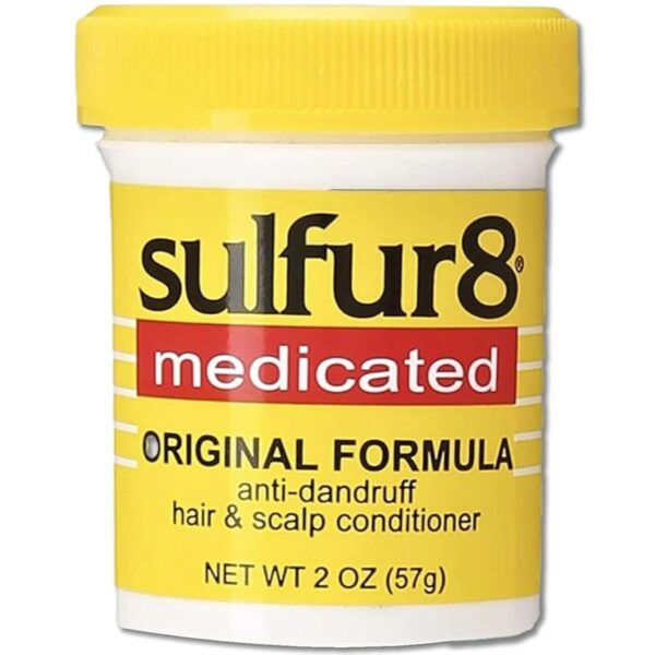 Sulfur8 Medicated Original Formula Anti-Dandruff Hair/ & Scalp Conditioner, 2 OZ & Sulfur 8 Medicated Light Formula Anti-Dandruff Hair & Scalp Conditioner, 2 Ounce