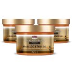 AFRICAN PRIDE CASTOR GEL/ African Pride Black Castor Miracle Hair & Scalp Sealing Oil – Hair Oil with Black Castor, Tea Tree & Soybean Oil for Moisture Lock, Scalp Relief & Growth Support | 6oz