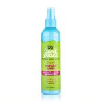 Just For Me Curl Peace 5-In-1 Wonder Spray - Detangles, Nourishes, Heat-Protects, Reduces Frizz, Adds Shine, Contains Flaxseed, Avocado Oil, Castor Oil, No Animal Testing, 8 oz