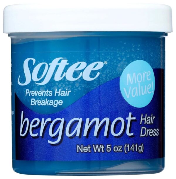 Softee Bergamot Hair Dressing Product, Blue, 5 Ounce