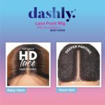 Sensationnel Dashly Lace Front Wig - Unit 55 Hand Tied Laceparting Ear to Ear Synthetic - Image 6