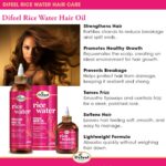 Difeel Rice Water Premium Hair Oil 2.5 oz. - Strengthening Rice Water Moisturizer for Hair - Image 5
