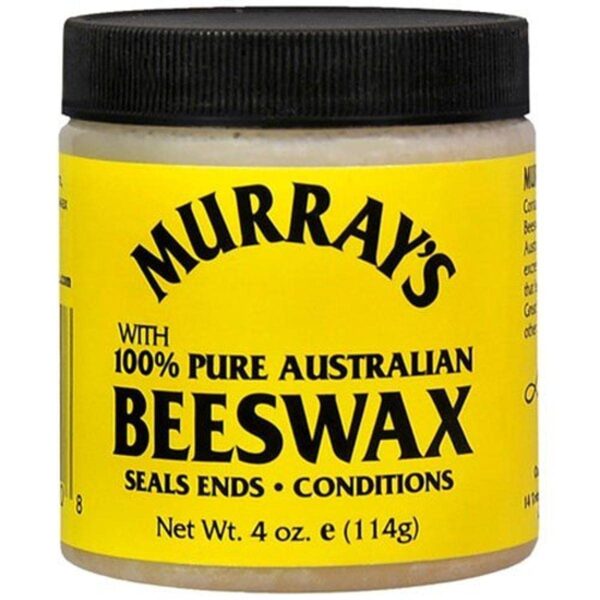 Murray's 100% Pure Australian Bees Wax, 4 oz / Murray's Beeswax, Black, 4 Ounce