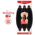 Outre Crochet Braids X-Pression Twisted Up 3X Springy Afro Twist 16 Inches - Image 5