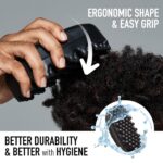 Red by Kiss Bowwow Twist King Premium Luxury Twist Styler Comb Brush, Durable Washable Alternative for Sponge for Barbers and Daily Use, Ideal for Afro, Curly, Coiled, 4C Hair - Image 6