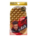 Red by Kiss Bow Wow X Twist King Luxury Twist Styler Washable and Durable Twist Brush for Afro Curl- Slim and Light (Gold)