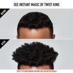 Red by Kiss Bowwow Twist King Premium Luxury Twist Styler Comb Brush, Durable Washable Alternative for Sponge for Barbers and Daily Use, Ideal for Afro, Curly, Coiled, 4C Hair - Image 7