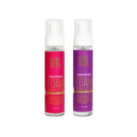 BTL Professional Moisture Sculpting Foam Wrap Lotion, Supreme Performance (Pink Bottle) & (Purple Bottle)