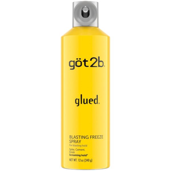 Got2b Glued Blasting Freeze Hairspray, 12 oz / Got2B Glued Styling Spiking Glue - 6 fl oz