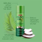 ORS Olive Oil Nourishing Sheen Spray infused with Coconut Oil 10 ounces - Image 4