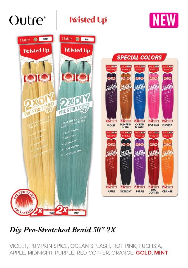 Outre 2X DIY Braid 50″