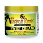 Bronner Brothers Tropical Roots Twist, CREAM 6.0 Fl Oz