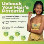 Bronner Brothers Tropical Roots Twist, CREAM 6.0 Fl Oz - Image 4