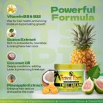 Bronner Brothers Tropical Roots Twist, CREAM 6.0 Fl Oz - Image 5