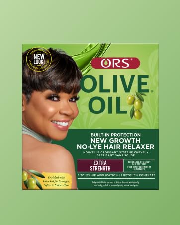 ORS Olive Oil Build-In Protection New Growth No-Lye Hair Relaxer - Extra Strength